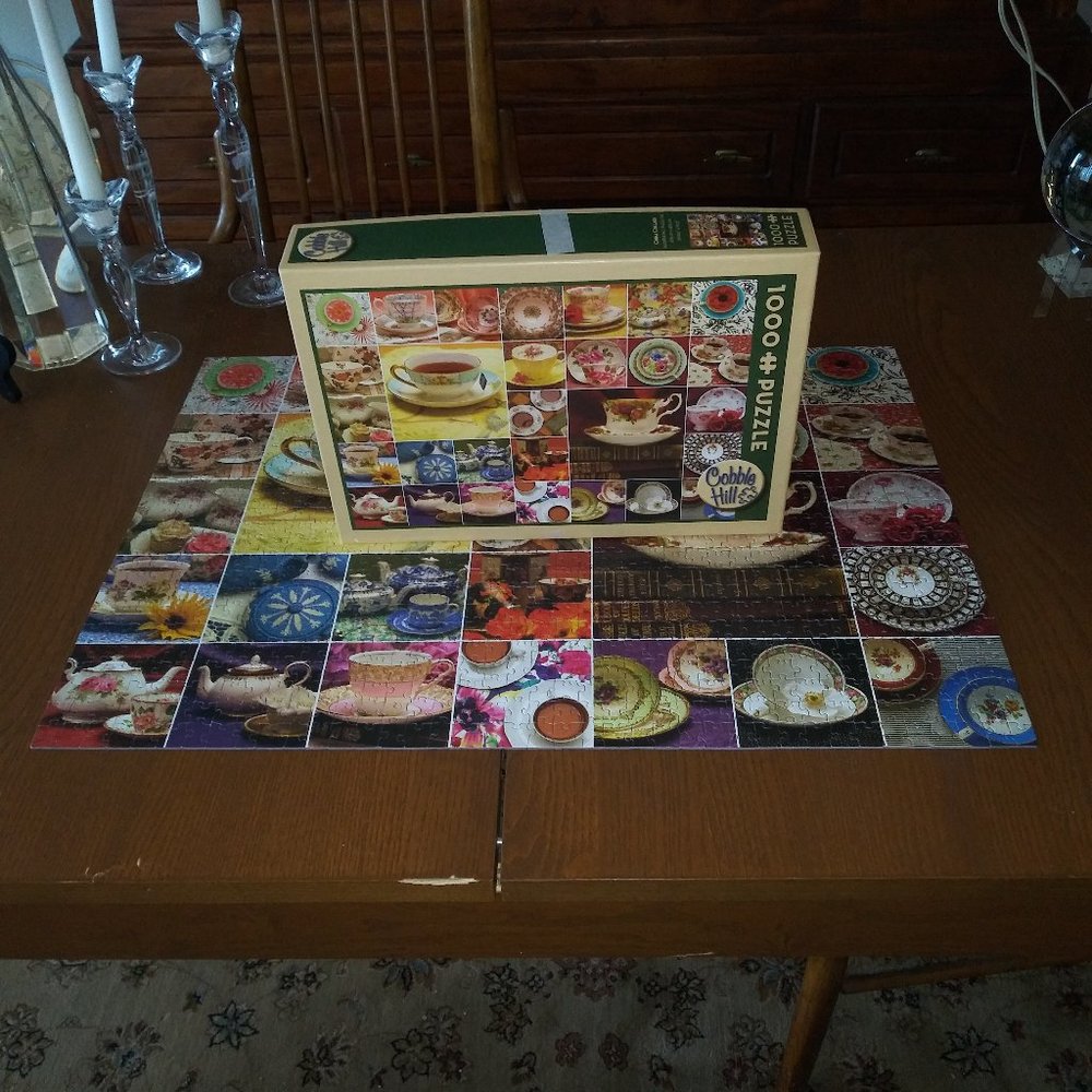 Cobble Hill 1000pc Puzzle Tea Cups